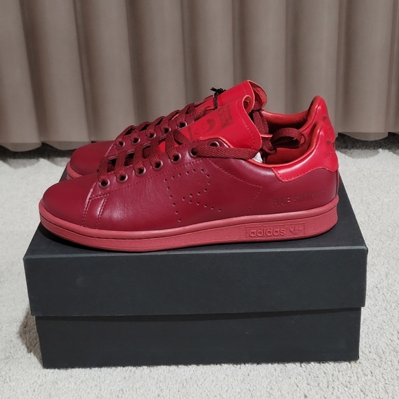 Raf Simons X Stan Smith Burgundy - Picture 7 of 7